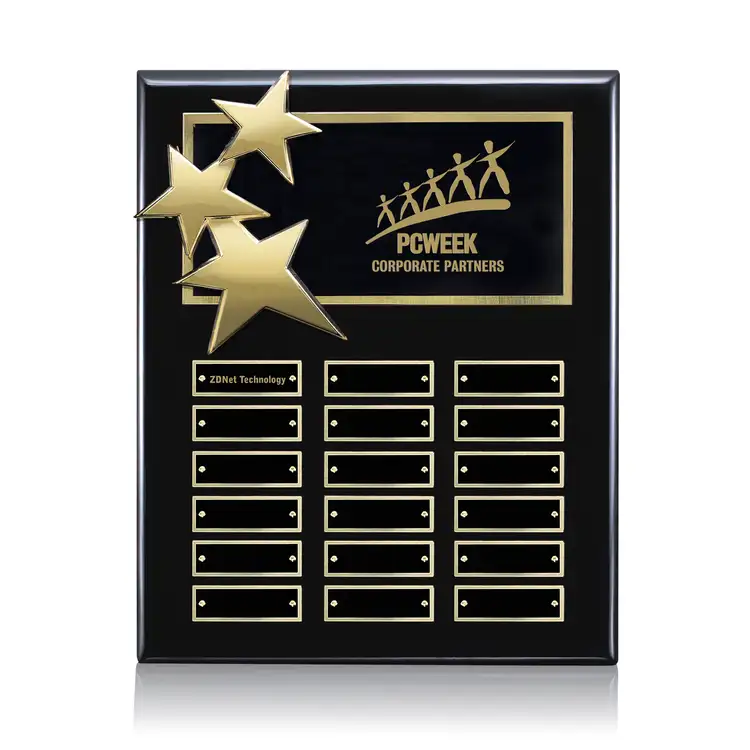 Constellation (Vert) Perpetual - Black/Gold - 18 Plates 10.5 x 13 in