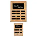 Plaque perpétuelle Erindale verticale - Aulne Rouge - 12 plaquettes 8 x 10 po