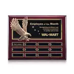 Plaque perpétuelle Flying Eagle - Bois de Rose - 12 plaquettes 9 x 12 po