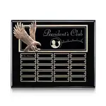 Plaque perpétuelle Flying Eagle - Ébène - 20 plaquettes 10.5 x 13 po
