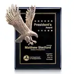 Plaque perpétuelle Flying Eagle - Noir (L) 9 x 12 po