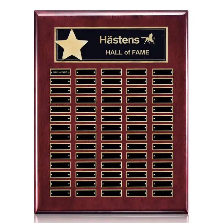 Hollister (Vert) Perpetual - Rosewood/Gold - 70 Plates 18 x 24 in