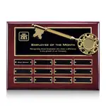 Plaque perpétuelle Key - Bois de Rose - 12 plaquettes 9 x 12 po