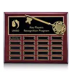 Plaque perpétuelle Key - Bois de Rose - 20 plaquettes 10.5 x 13 po