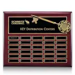 Plaque perpétuelle Key - Bois de Rose - 30 plaquettes 12 x 15 po
