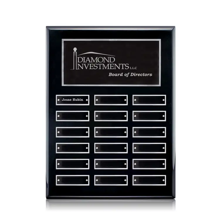 Oakleigh Vert Perpetual - Black/Silver - 18 Plates 9 x 12 in