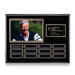 Plaque perpétuelle Photo horizontale - Noir/Or - 12 plaquettes 9 x 12 po