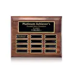 Plaque perpétuelle Sedgewick - Noyer - 12 plaquettes 8 x 10 po