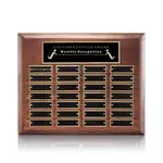 Plaque perpétuelle Sedgewick - Noyer - 28 plaquettes 10.5 x 13 po