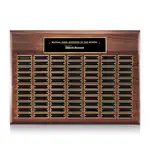 Plaque perpétuelle Sedgewick - Noyer - 77 plaquettes 15 x 21 po