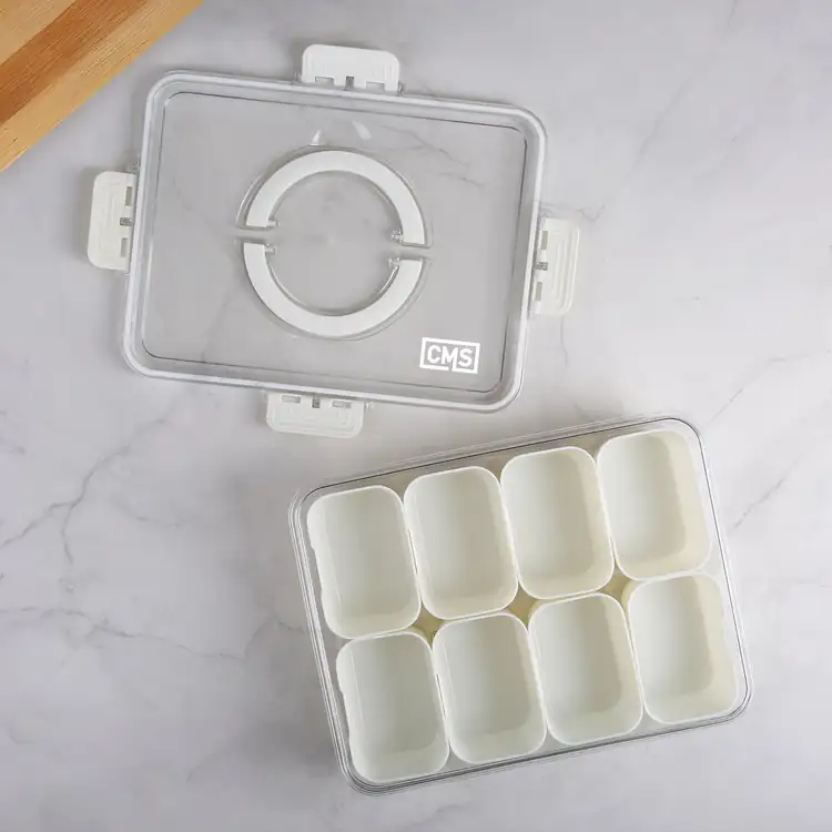 Charcuterie-To-Go Compartment Snack Tray #4