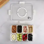 Charcuterie-To-Go Compartment Snack Tray