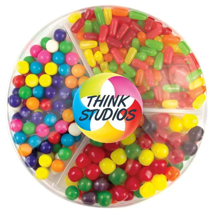 Shareable Tray with Mike & Ike, Fruit Sours and Gumballs