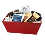 Gift Tray with 12 oz Two-Tone Mugs and Hershey Kisses