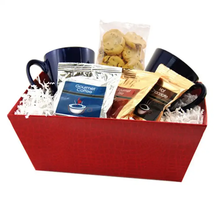 Gift Tray with 12 oz Classic Mugs and Chocolate Chip Cookies #2