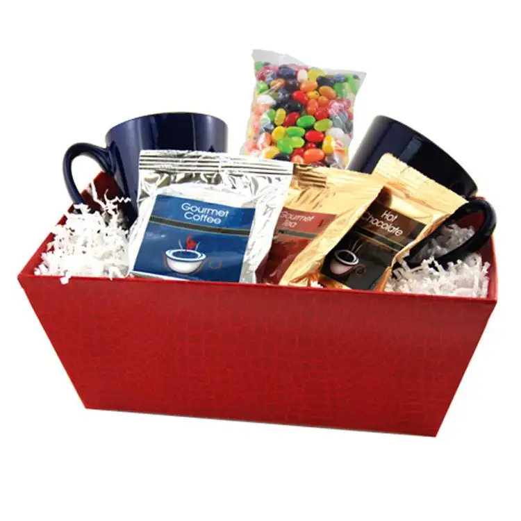 Gift Tray with 12 oz Classic Mugs and Jelly Belly Beans #2