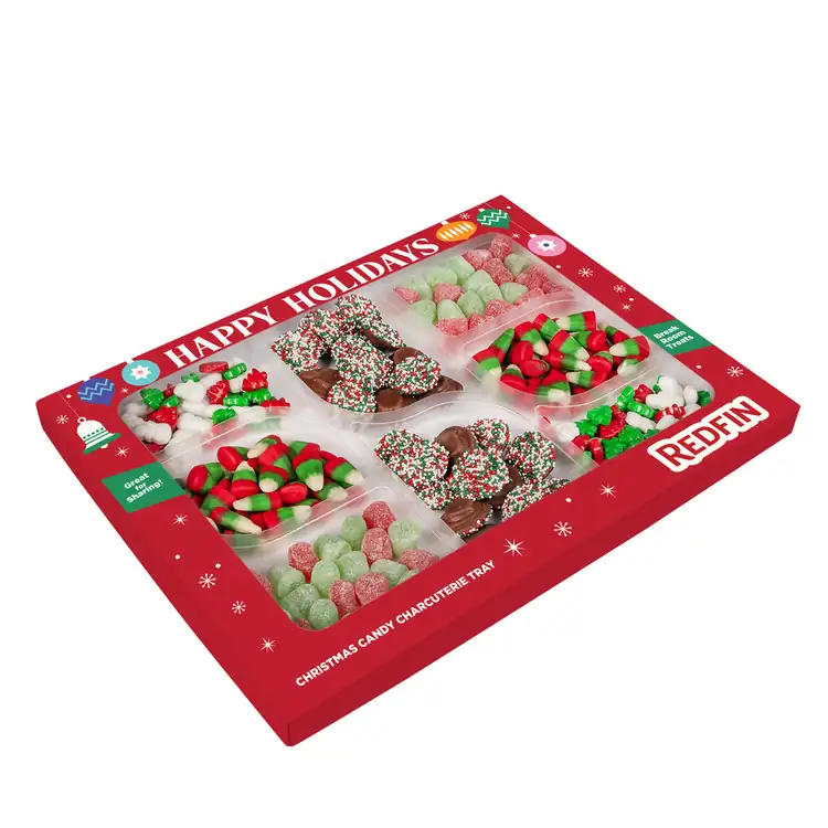 Holiday Treats Charcuterie Tray with Bamboo Board #4