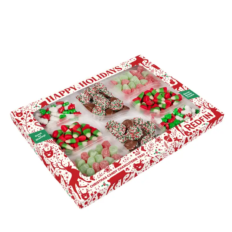 Holiday Treats Charcuterie Tray in Custom Box #3