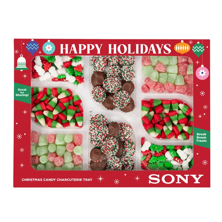Holiday Treats Charcuterie Tray in Custom Box #4