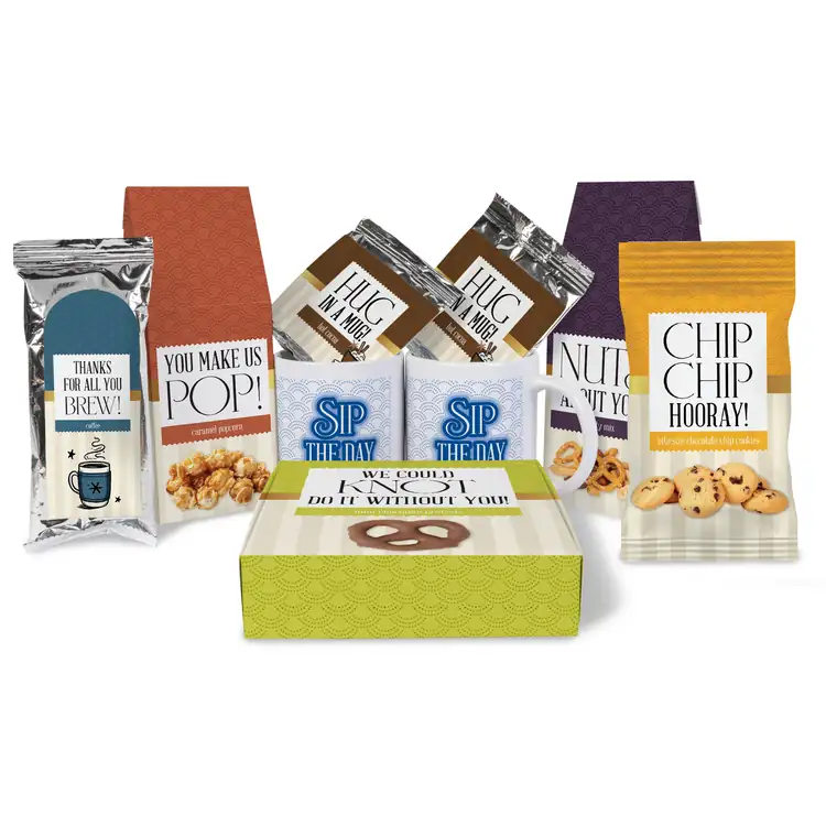 Sip and Savor Gourmet Tray with Mugs #4