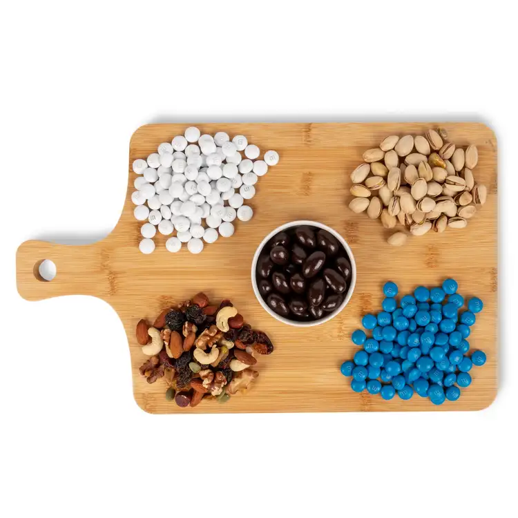 Gourmet Nut and M&M’S Tray in Gift Box #5