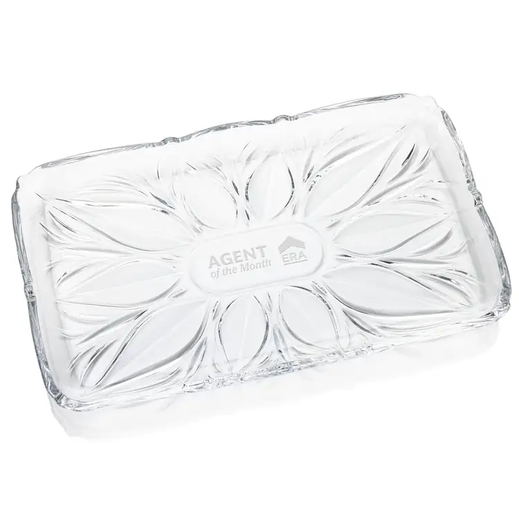 Mellville Rectangular Platter - Deep Etch