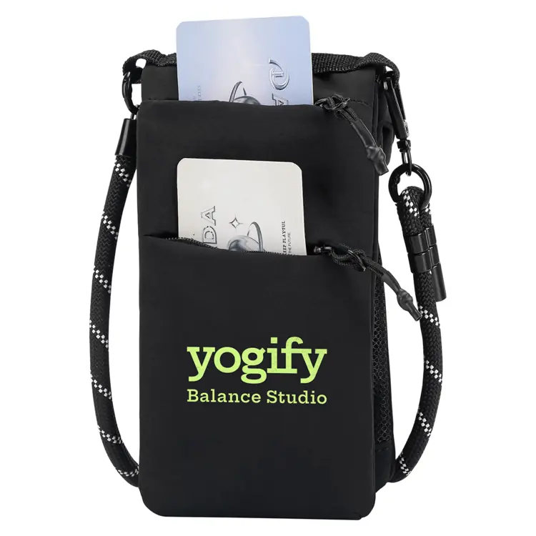 Carrel Adjustable Nylon Shoulder Phone Pouch #3