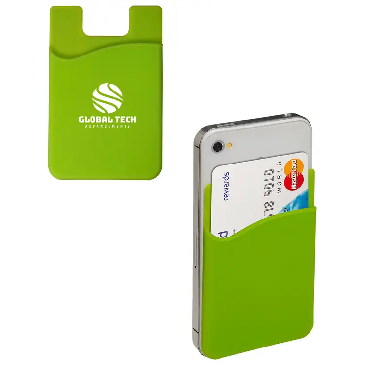 Adhesive Silicone Phone Wallet #12