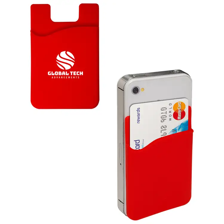 Adhesive Silicone Phone Wallet #15