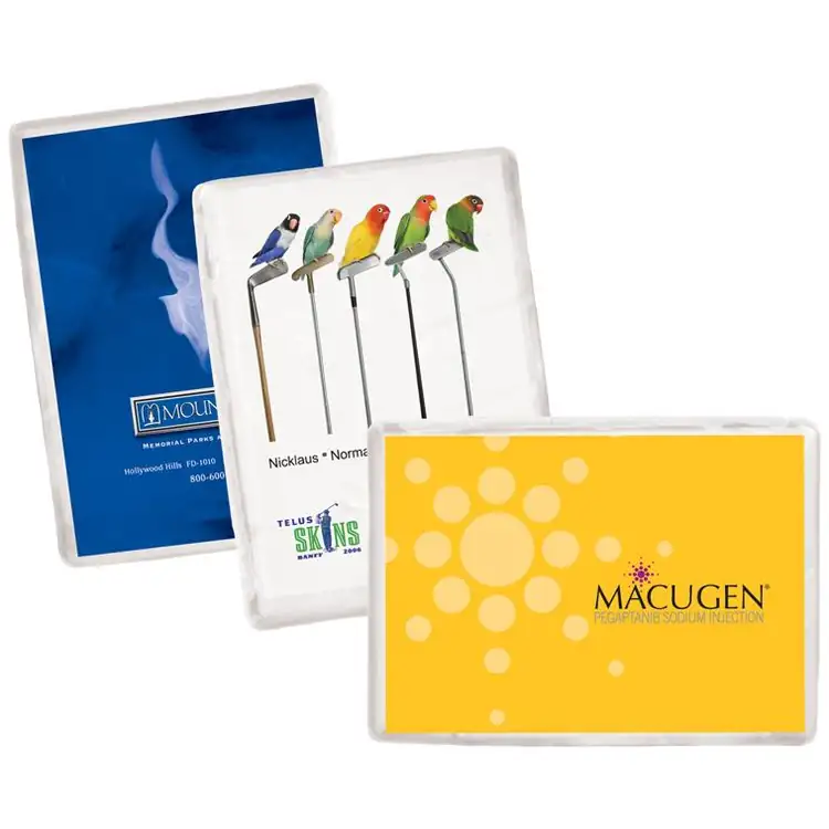 Tissue Pouch with Printed Insert Card