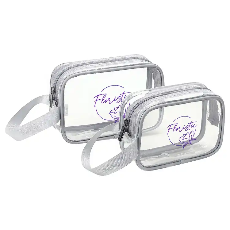 AeroLOFT Clear View 2 pc Travel Toiletry Bags