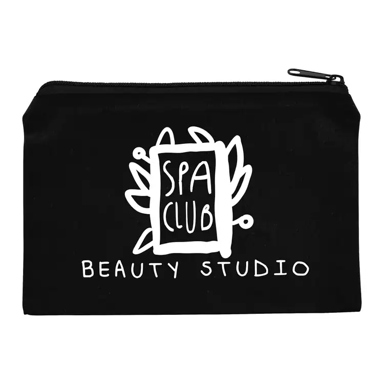 Cotton Canvas Zippered Travel Pouch #2