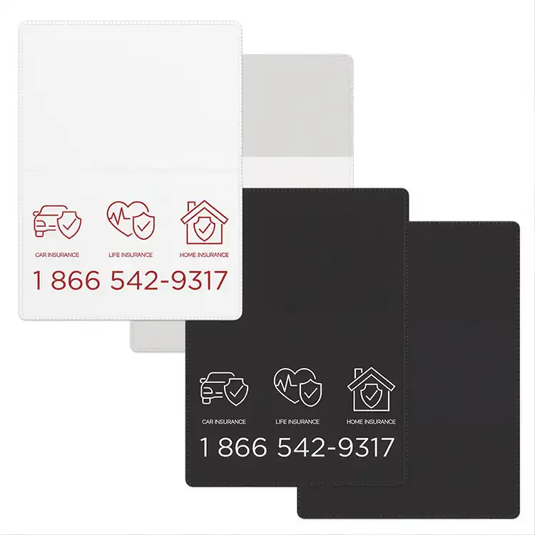 Econo Vinyl Wallet Liability & Registration Holder