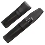 Leatherette Pen Pouch with Flap
