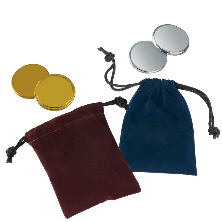 Velour Pouch with Chocolate Coins #2
