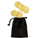 Pochette en velours de pièces de chocolat