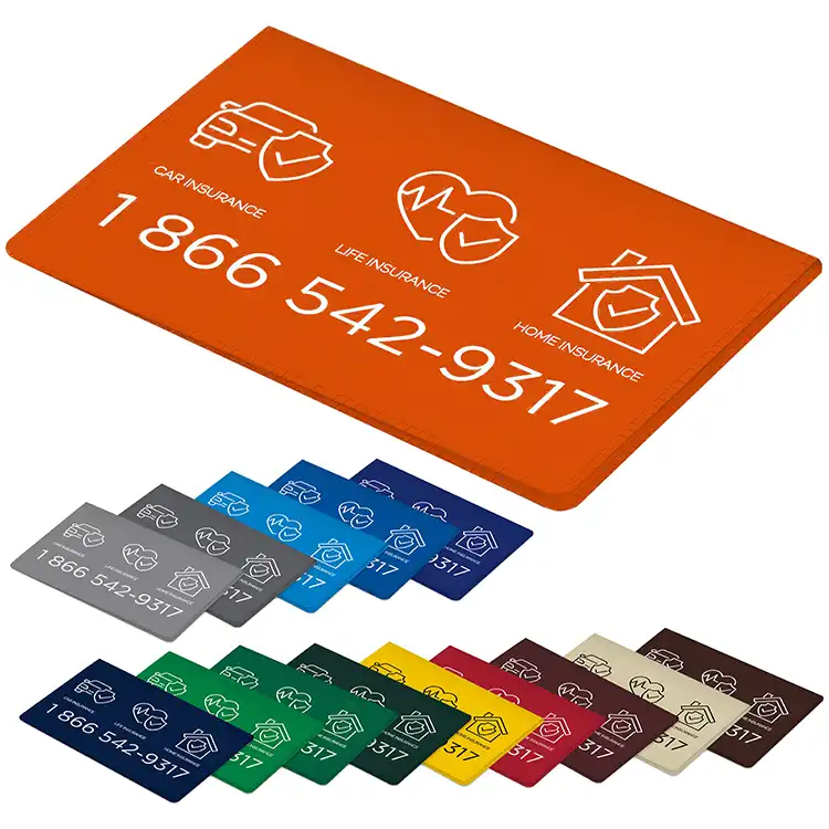 Vinyl Wallet Liability & Registration Holder