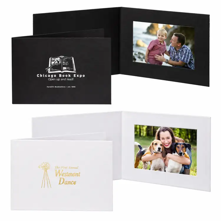 Roxbury Portrait Folder for Photo 4" x 6" - Horizontal