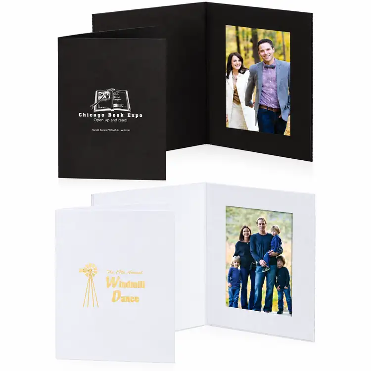 Roxbury Portrait Folder for Photo 4" x 6" - Vertical