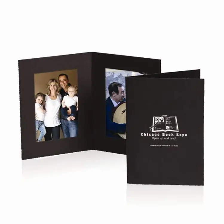 Perkins Double Portrait Folder for Photo 4" x 6" - Vertical #2