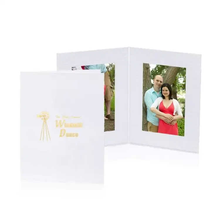 Perkins Double Portrait Folder for Photo 4" x 6" - Vertical #3
