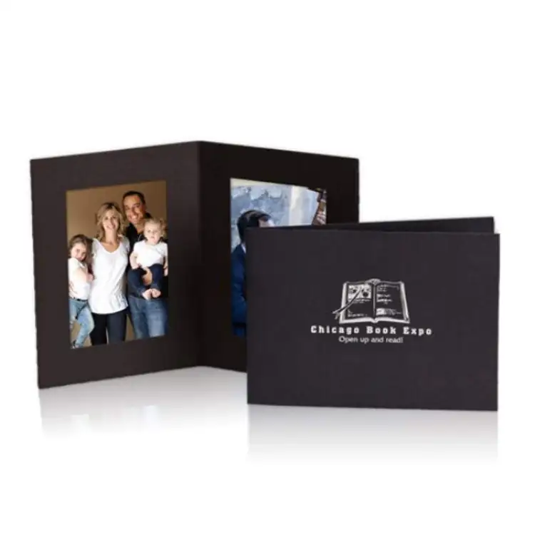 Perkins Double Portrait Folder for Photo 5" x 7" - Vertical #2