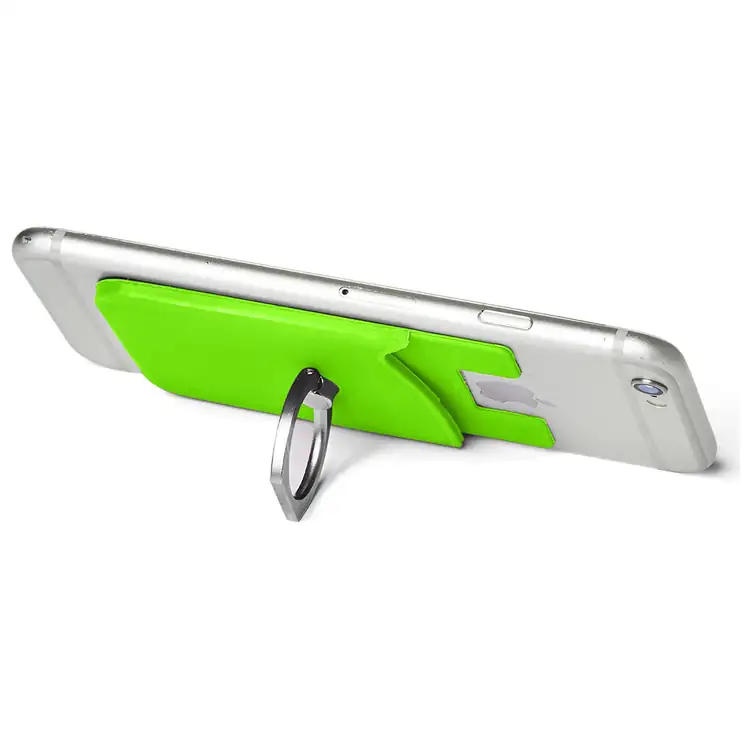 Silicone Phone Pocket with Ring Stand #18