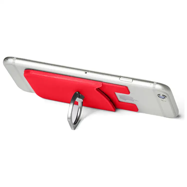 Silicone Phone Pocket with Ring Stand #19