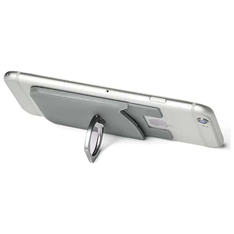 Silicone Phone Pocket with Ring Stand #21