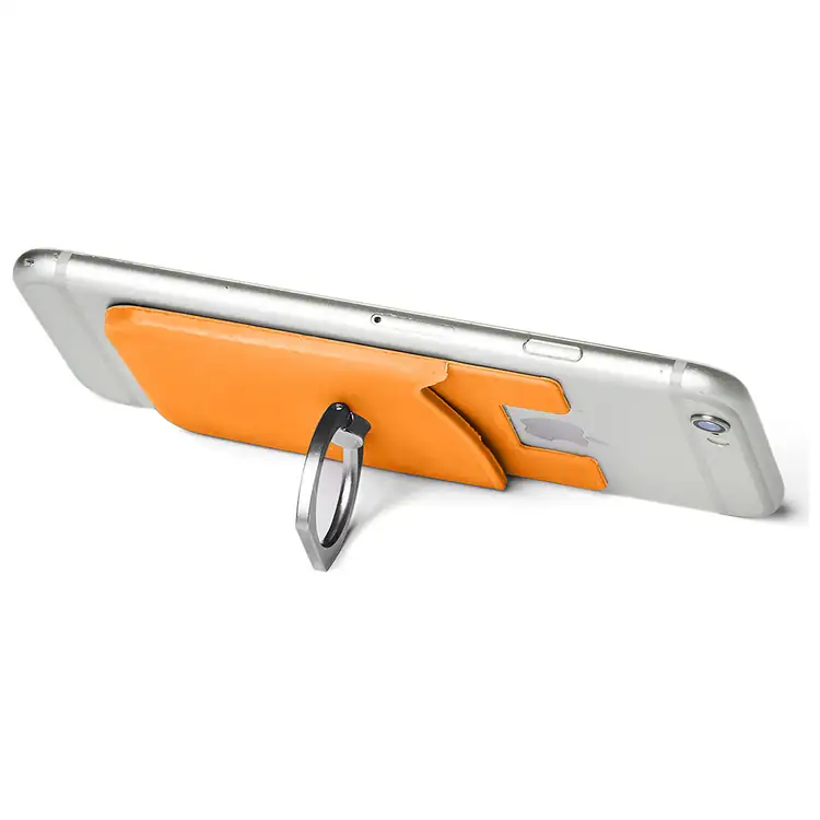 Silicone Phone Pocket with Ring Stand #22