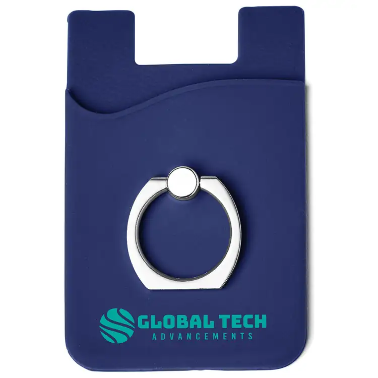 Silicone Phone Pocket with Ring Stand #6