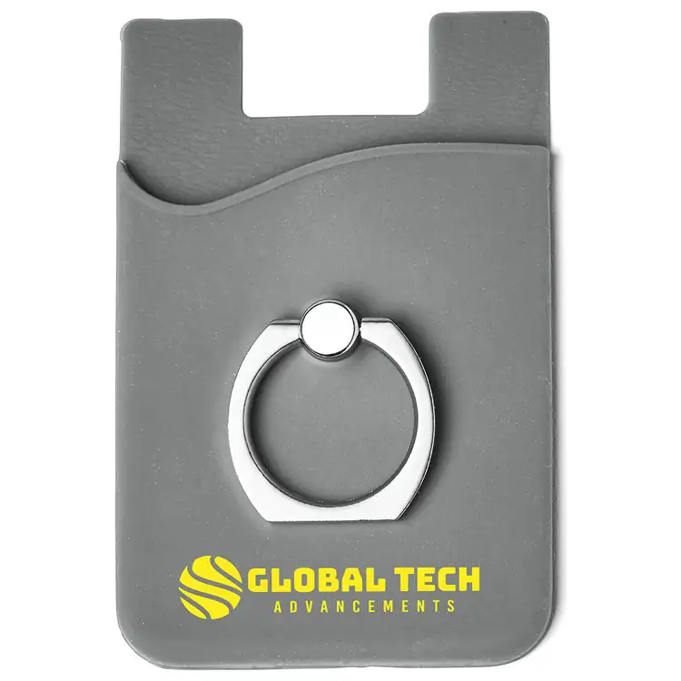 Silicone Phone Pocket with Ring Stand #7