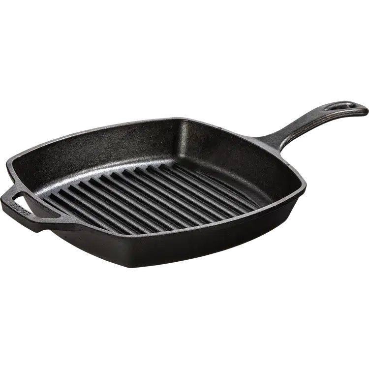 Poêle à griller carrée en fonte Lodge #3