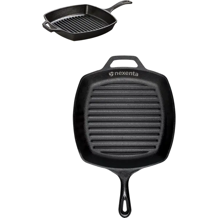 Poêle à griller carrée en fonte Lodge